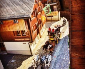 Gotthard Pass Historic Post Carriage